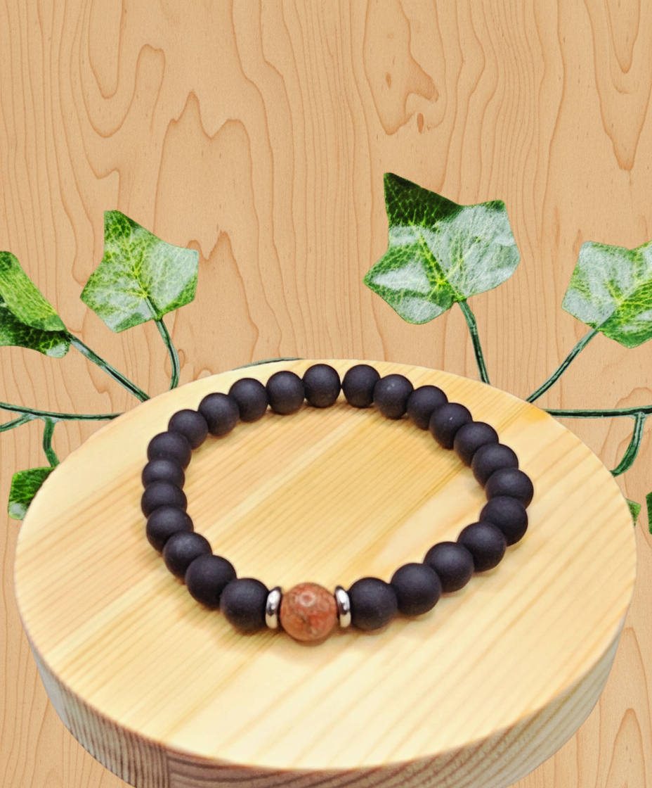 Matted Black Bracelet