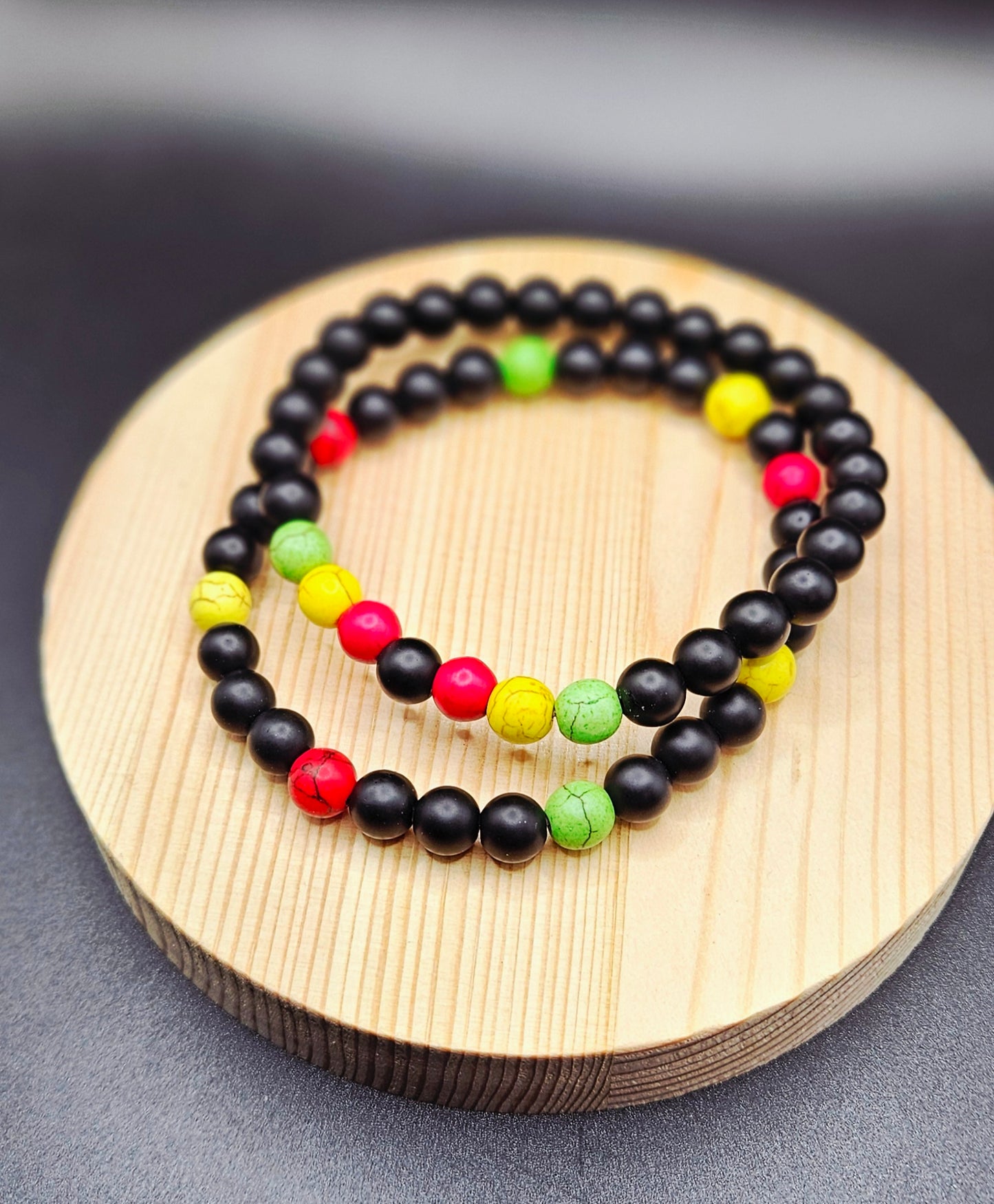 African Inspired 8mm Bead set