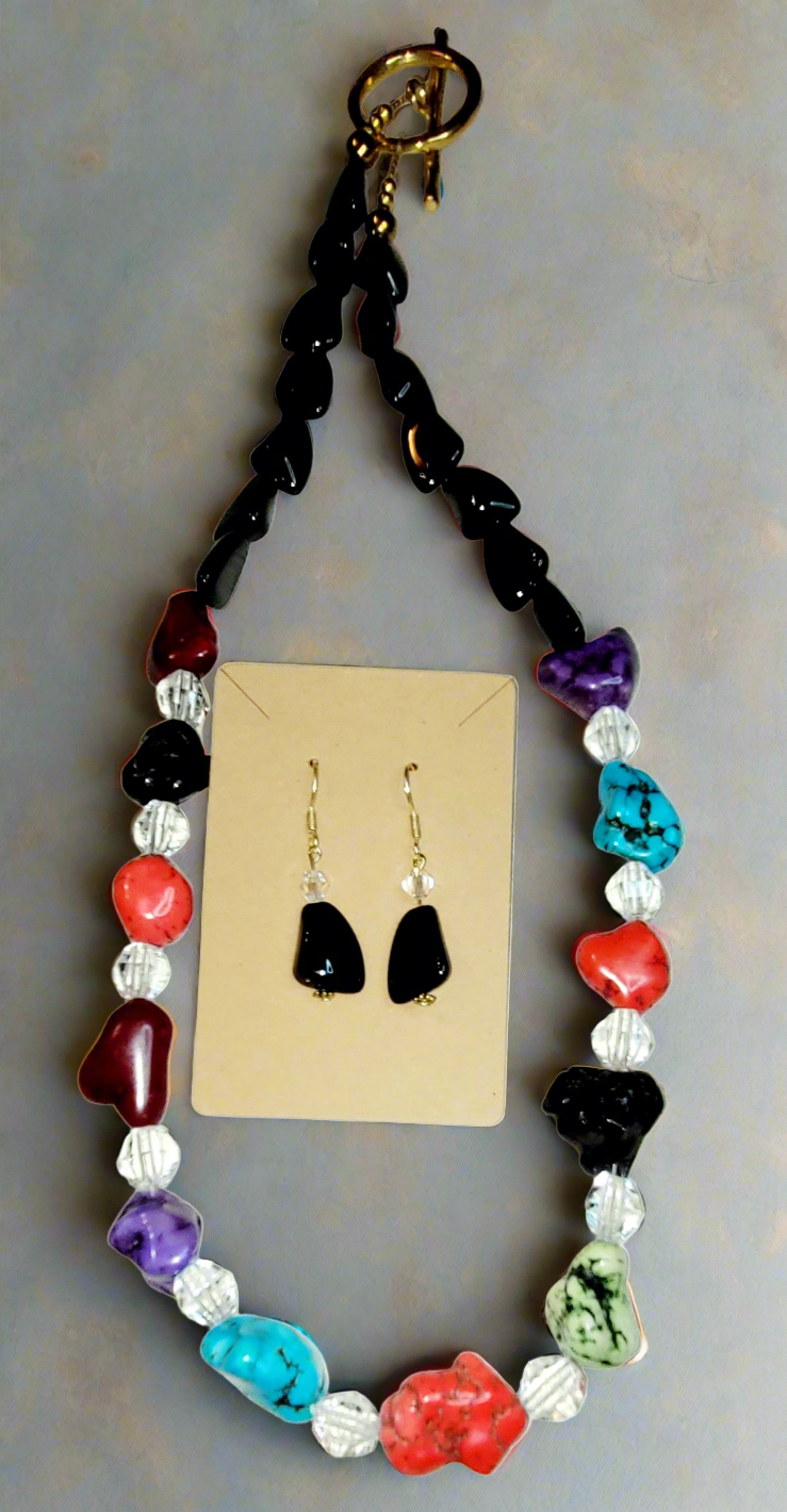 Color Stone w/Crystal Set Style 2 Clearance Sale