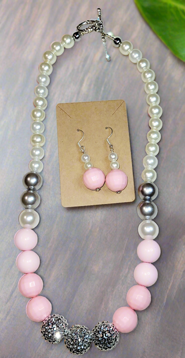 Pink, Gray, Pearl Set Style 5 Clearance Sale