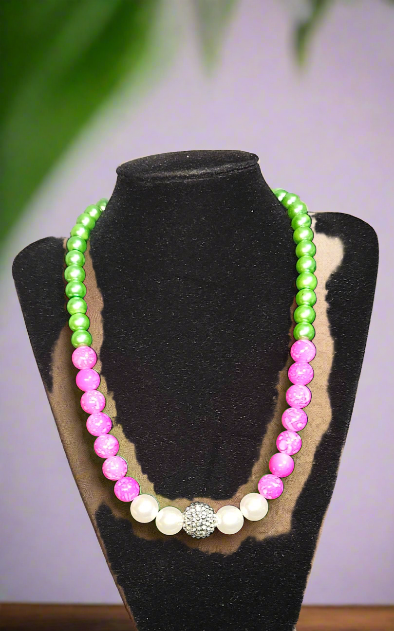 Sassy Pink and Green Style 1