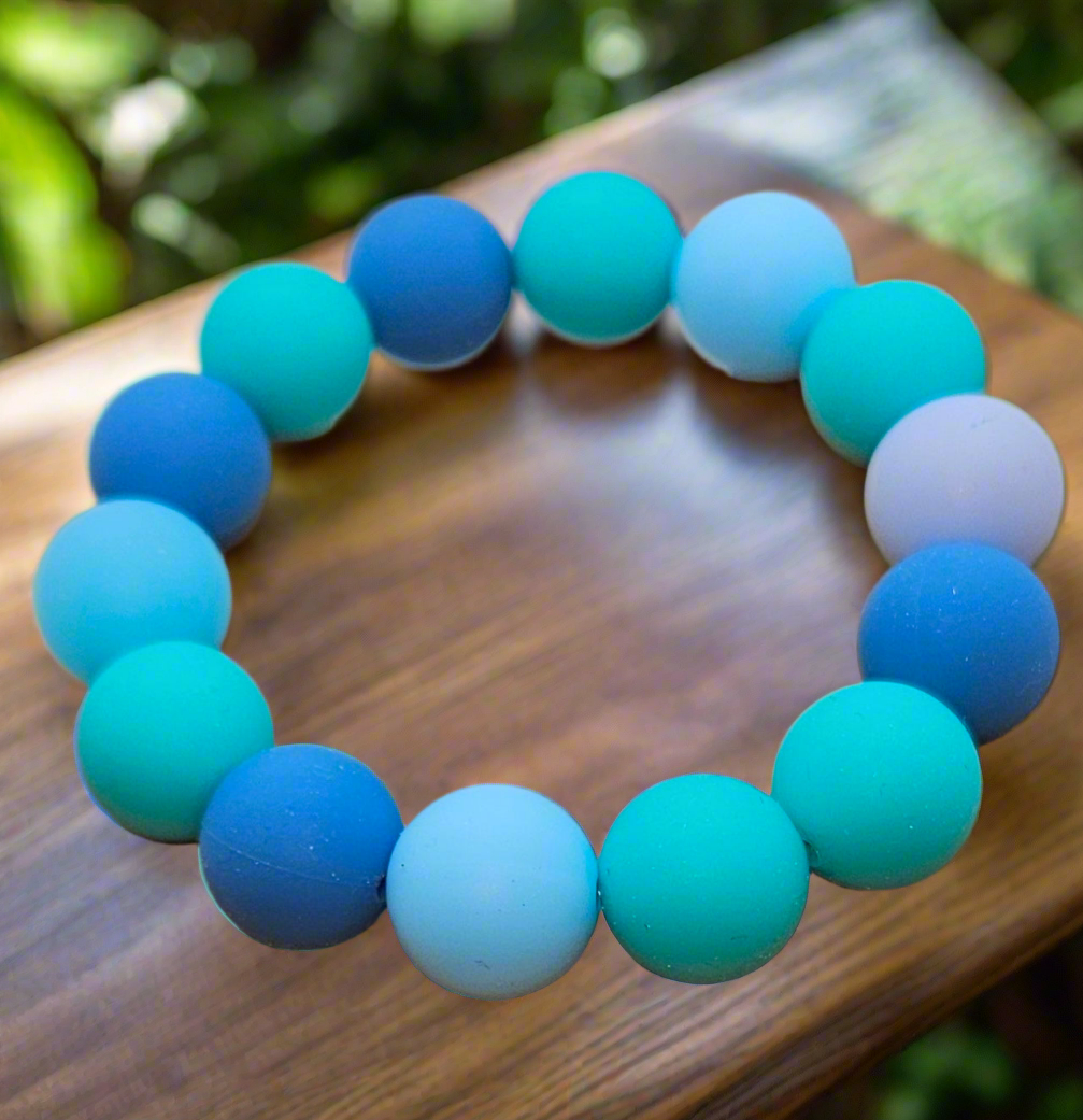 Blue Silicone Style 56