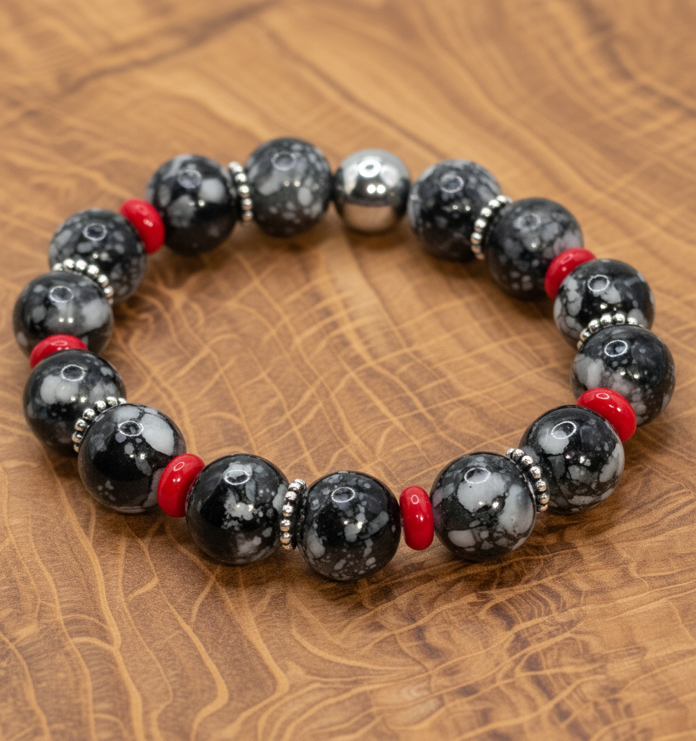 Black w/red accent Style 8