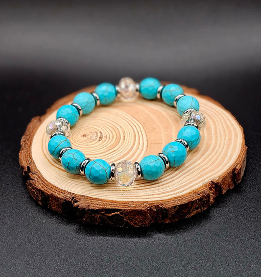 Turquoise and Crystal Style 1