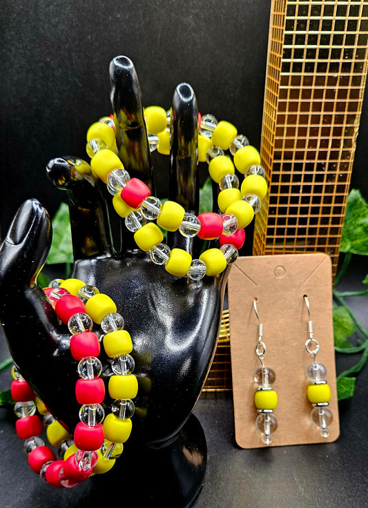 Red and Yellow 5pcs set