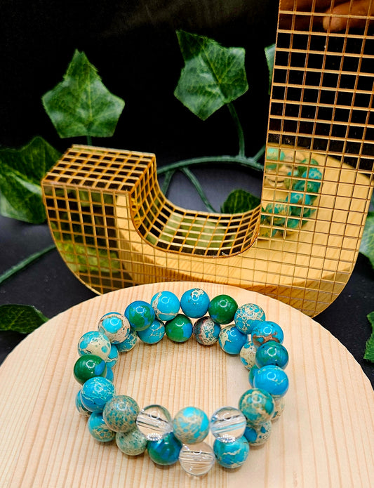Turquoise Blue/Green 2pcs