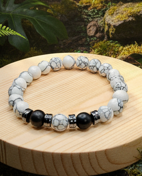 White and Black Bracelet