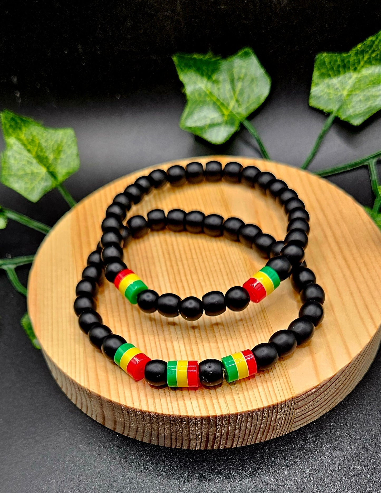 African Inspired 2- 8mm Beads