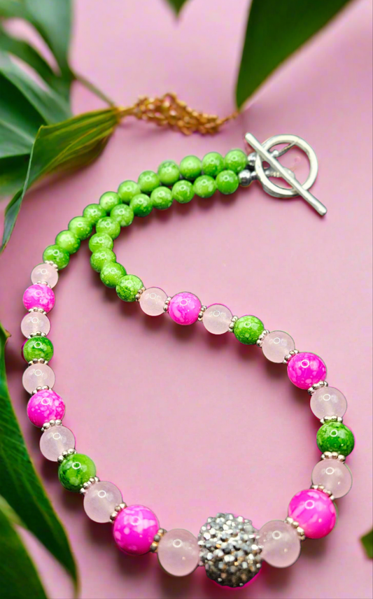 Pink and Green Inspired Style 6