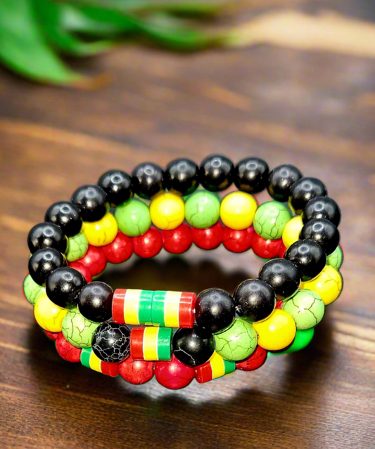 African Stacked 3pcs Style 3