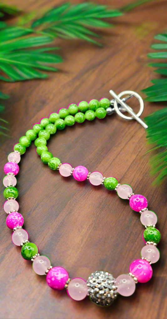 Pink and Green Inspired Style 6