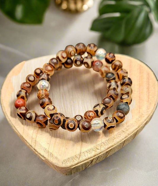 Mystical Agate Bracelet set