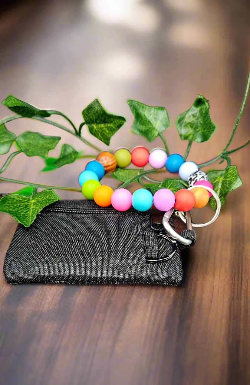 Color Burst Wristlet Wallet