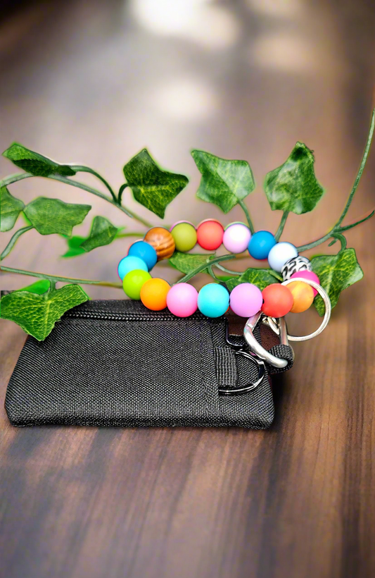 Color Burst Wristlet Wallet