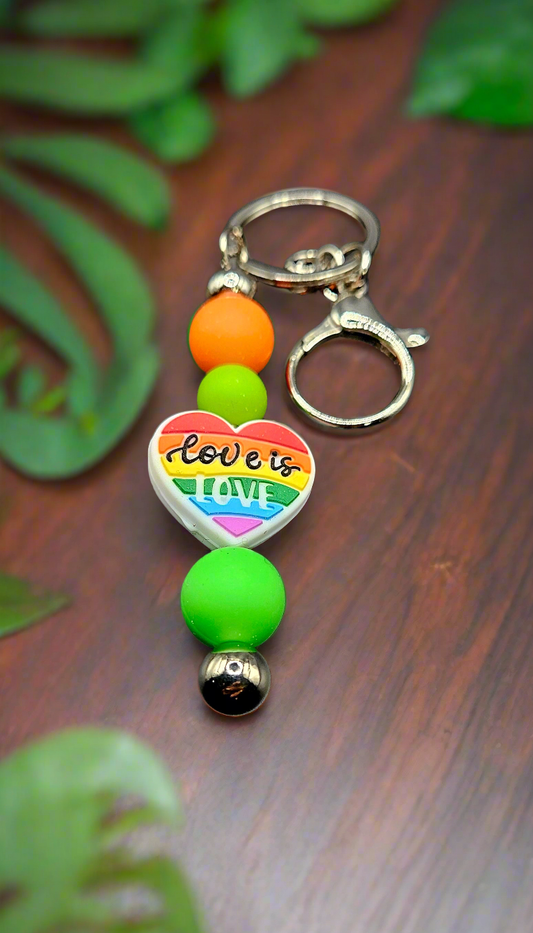 Love Bar Keychain