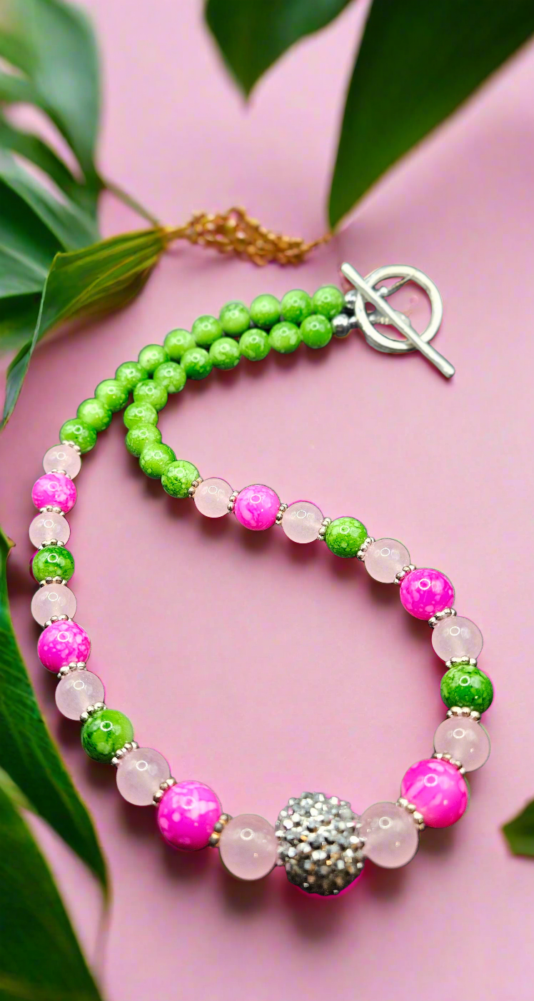 Pink and Green Inspired Style 6