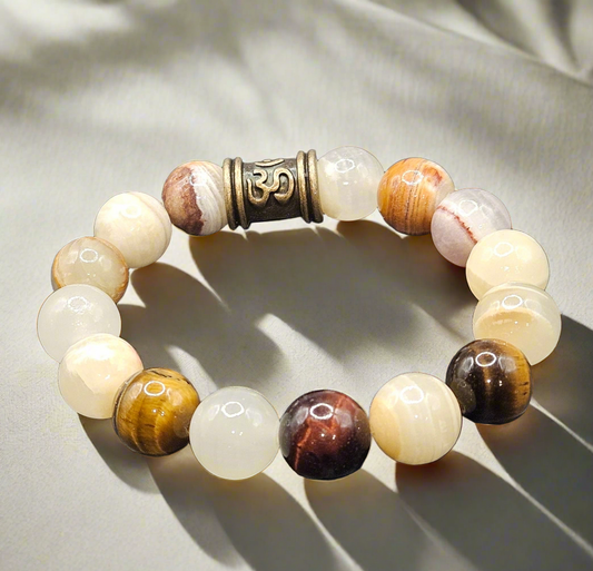 Cream  Beads Style 6