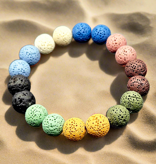 Lava Beads 12mm Style 14