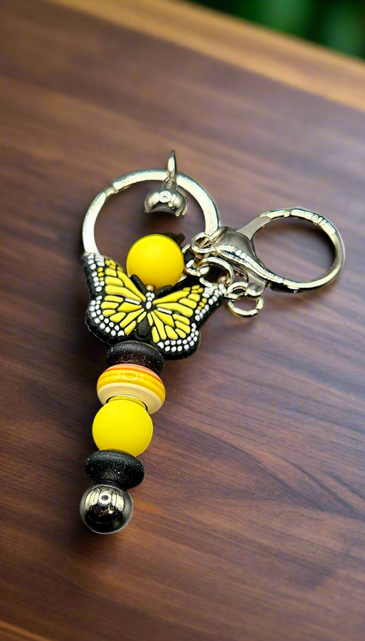 Beautiful butterfly Bar Keychains